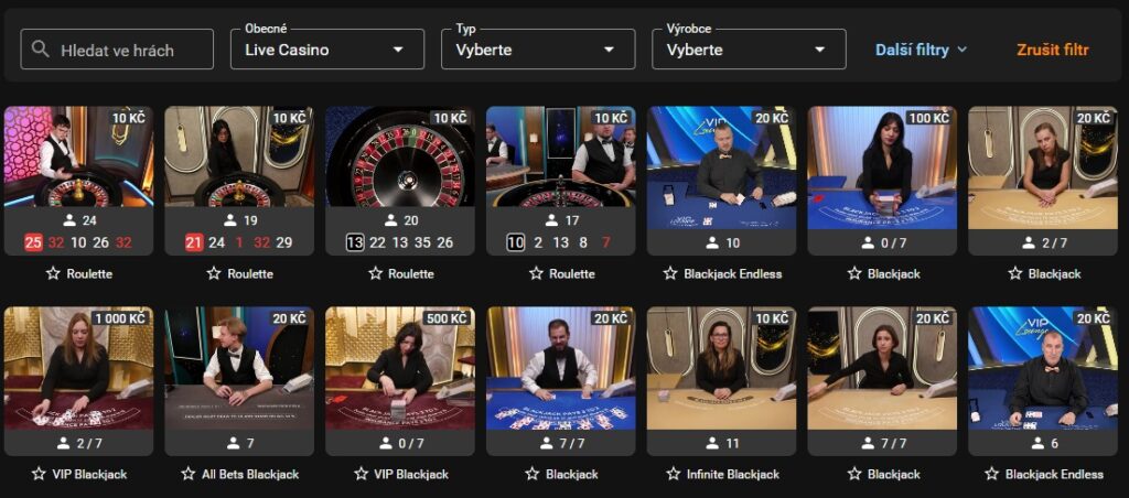 Tipsport Live Casino Tipsport Live Casino