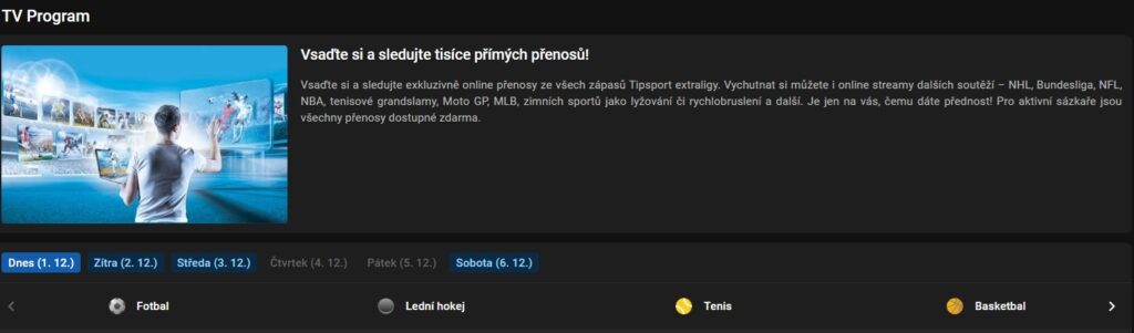 TV Tipsport TV Tipsport