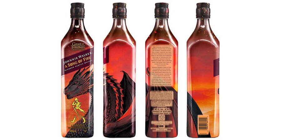 Johnnie Walker A Song of Fire Game of Thrones 0,7l 40,8% L.E.