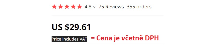 Aliexpress DPH
