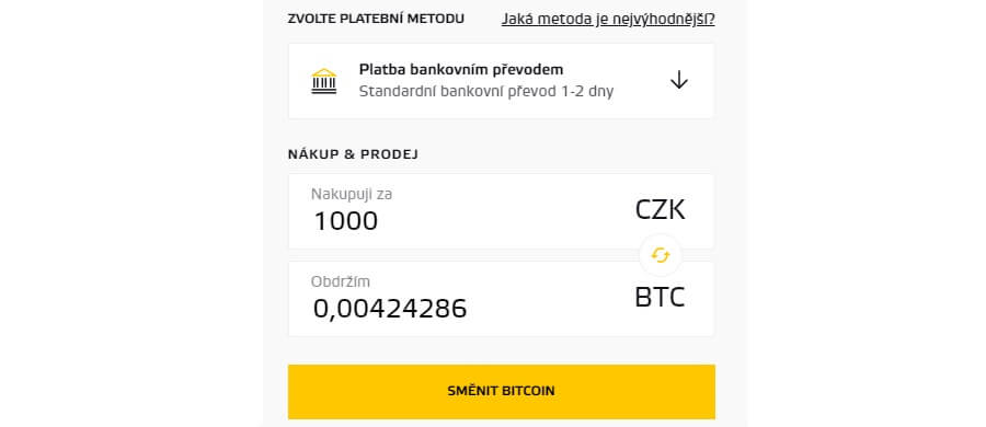 Bit.plus - směna Bitcoinu