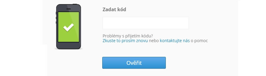 eToro SMS kód