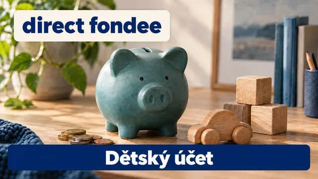 Direct Fondee: Dětský účet. Redakční ilustrace.