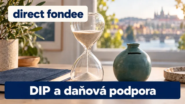 Direct Fondee: DIP a daňová podpora. Redakční ilustrace.