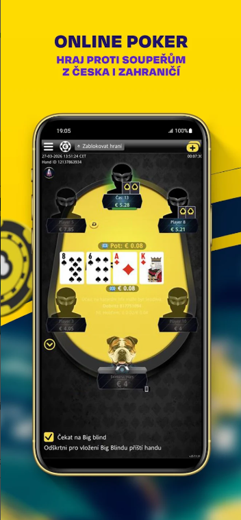 Fortuna Poker aplikace s online pokerovým stolem