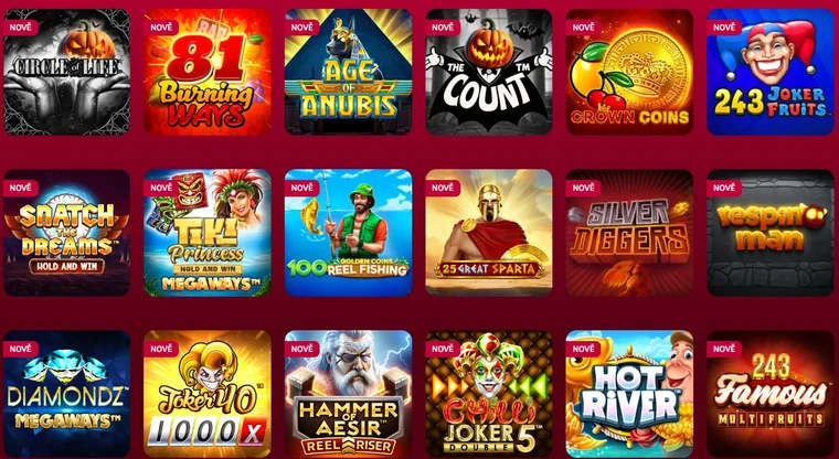 Katalog automatů Luckybet v říjnu 2026 včetně Circle of Life a dalších titulů