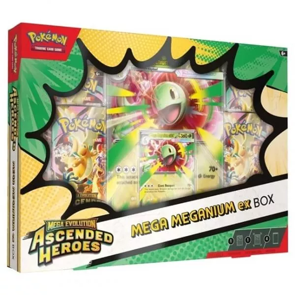 Pokémon Ascended Heroes Mega Meganium ex Box