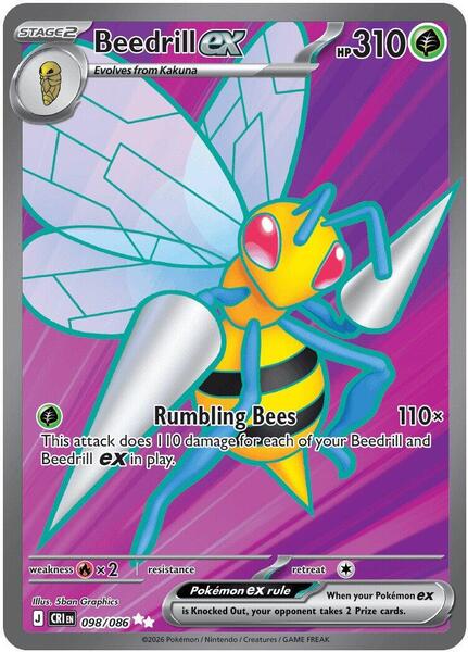 Beedrill ex Chaos Rising