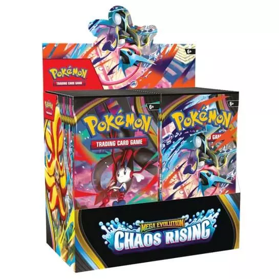 Pokémon Chaos Rising Booster Display Box