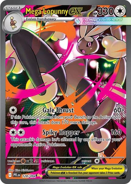 Mega Lopunny ex Phantasmal Flames