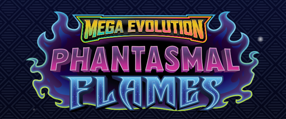 Pokémon Mega Evolution Phantasmal Flames logo