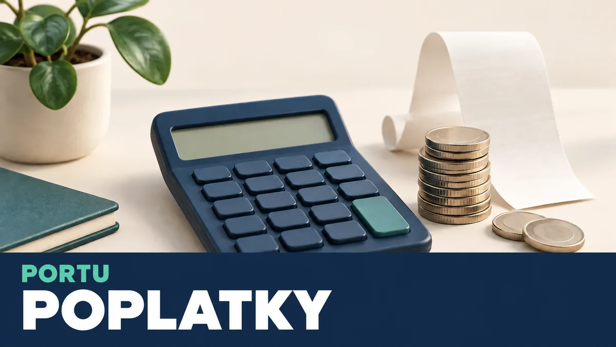 Ilustrace tématu: Portu poplatky 2026: ceník, TER, slevy a převody