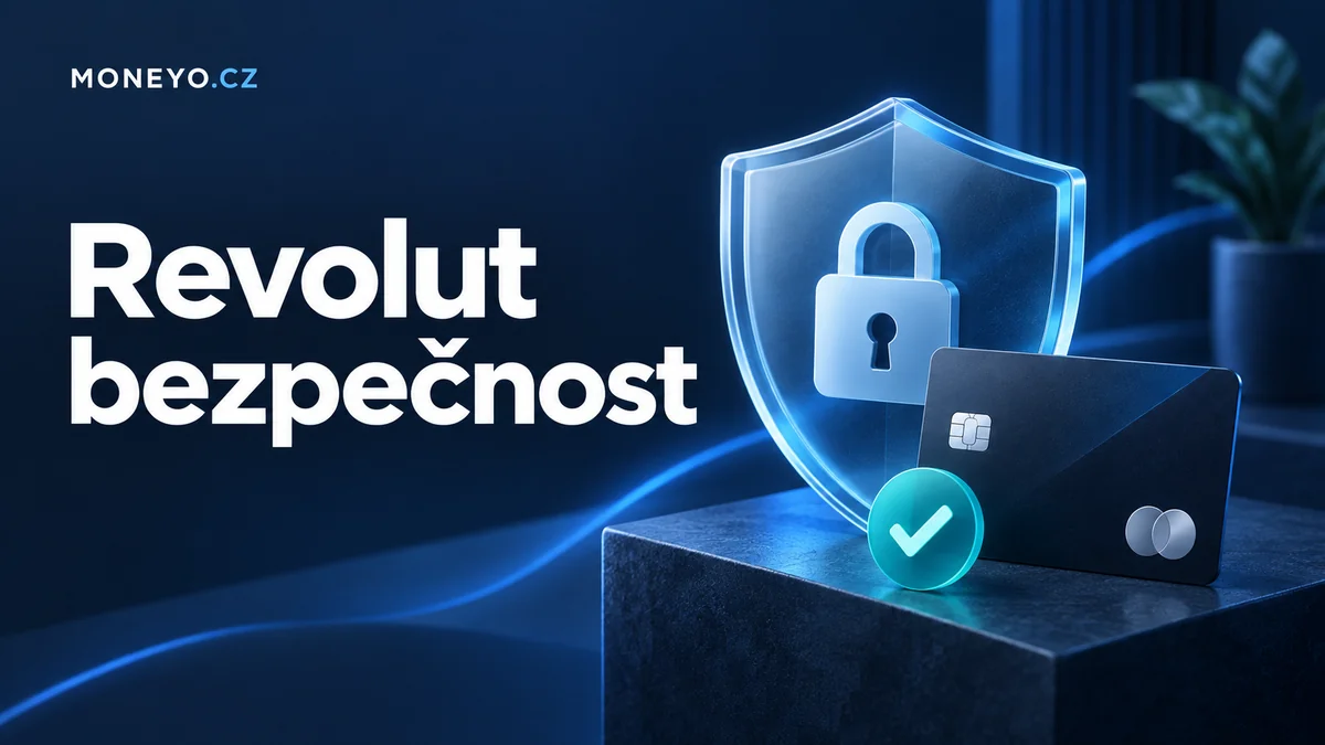 Revolut bezpečnost – redakční ilustrace Moneyo.cz