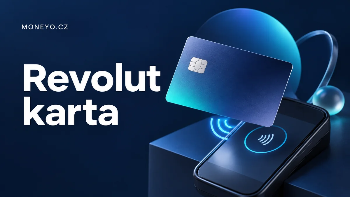 Revolut karta – redakční ilustrace Moneyo.cz