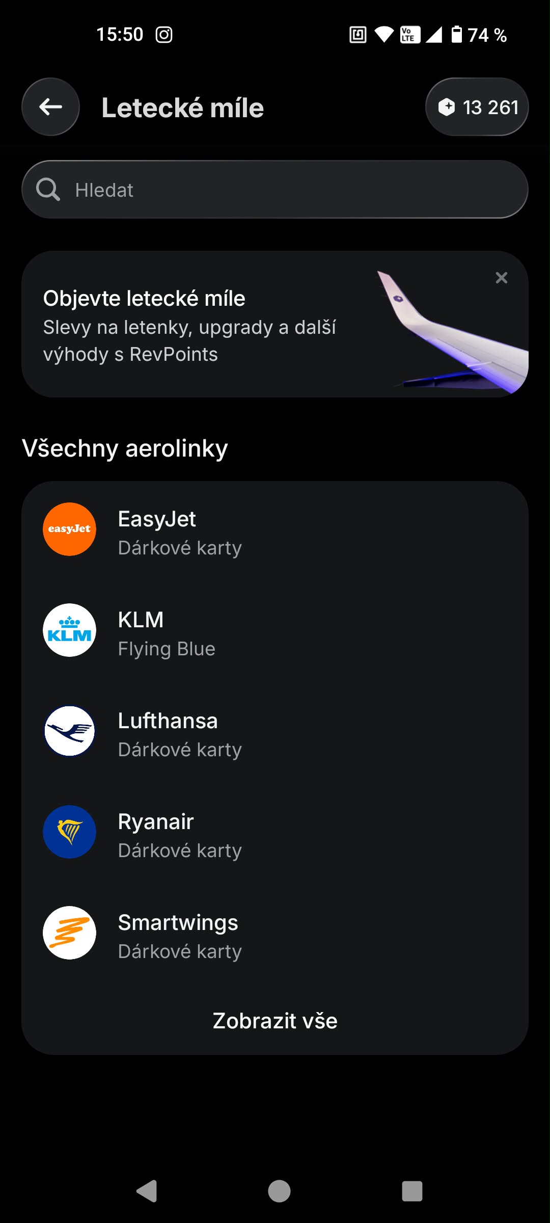Nabídka aerolinek: KLM Flying Blue a dárkové karty jiných dopravců