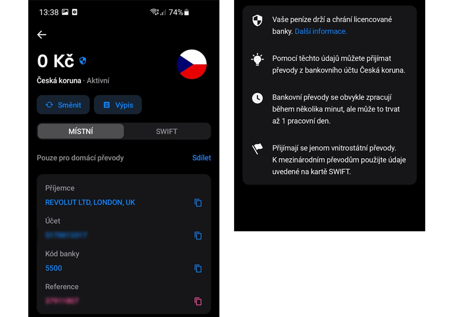 Revolut prvni vklad