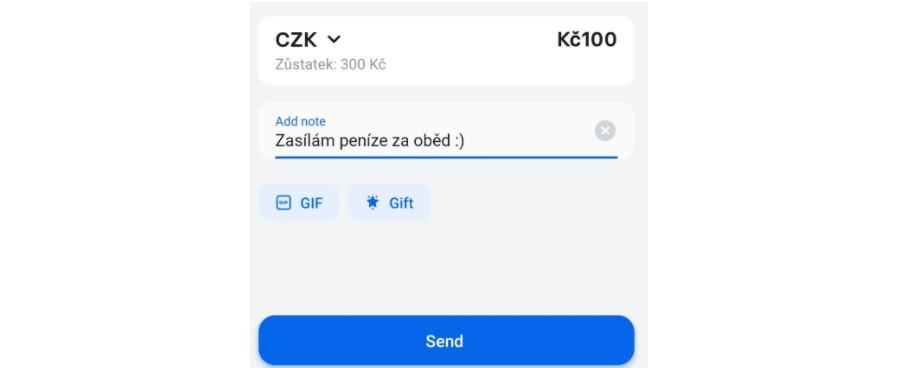 Revolut vklad bankovním převodem