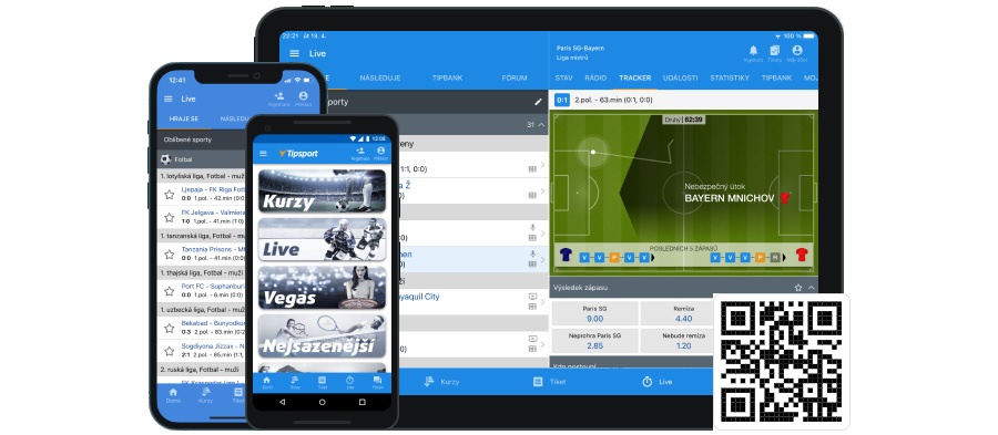 Tipsport sázení na mobilu