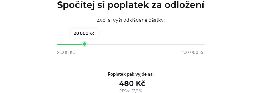 Twisto poplatek za odložení