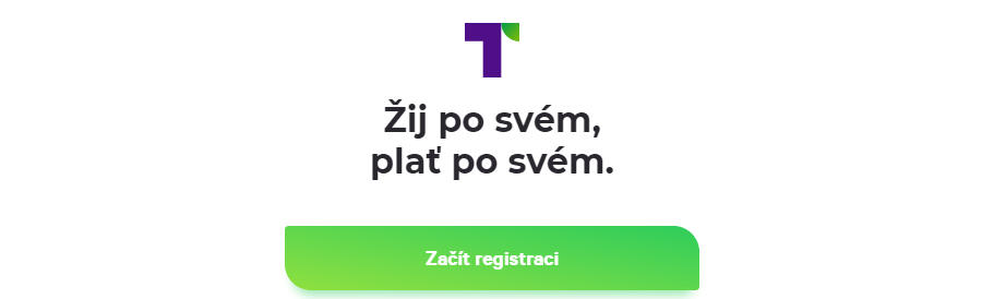 Twisto začit registraci