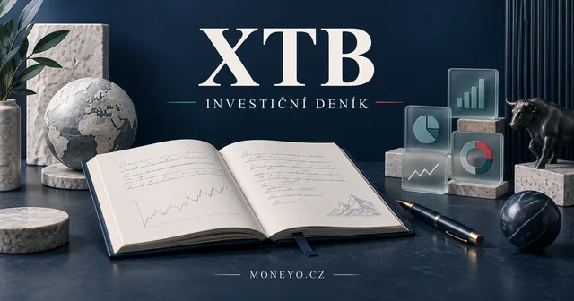 Reálný investiční deník XTB s prvním nákupem akcie Pfizer