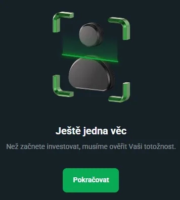 Výzva XTB k ověření totožnosti