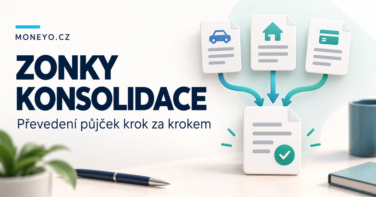 Zonky konsolidace — Převedení půjček