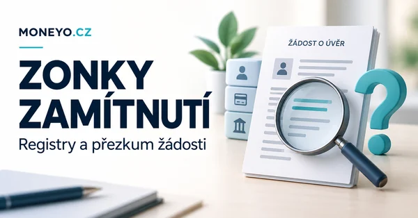 Zonky zamítnutí a registry — Žádost a registry
